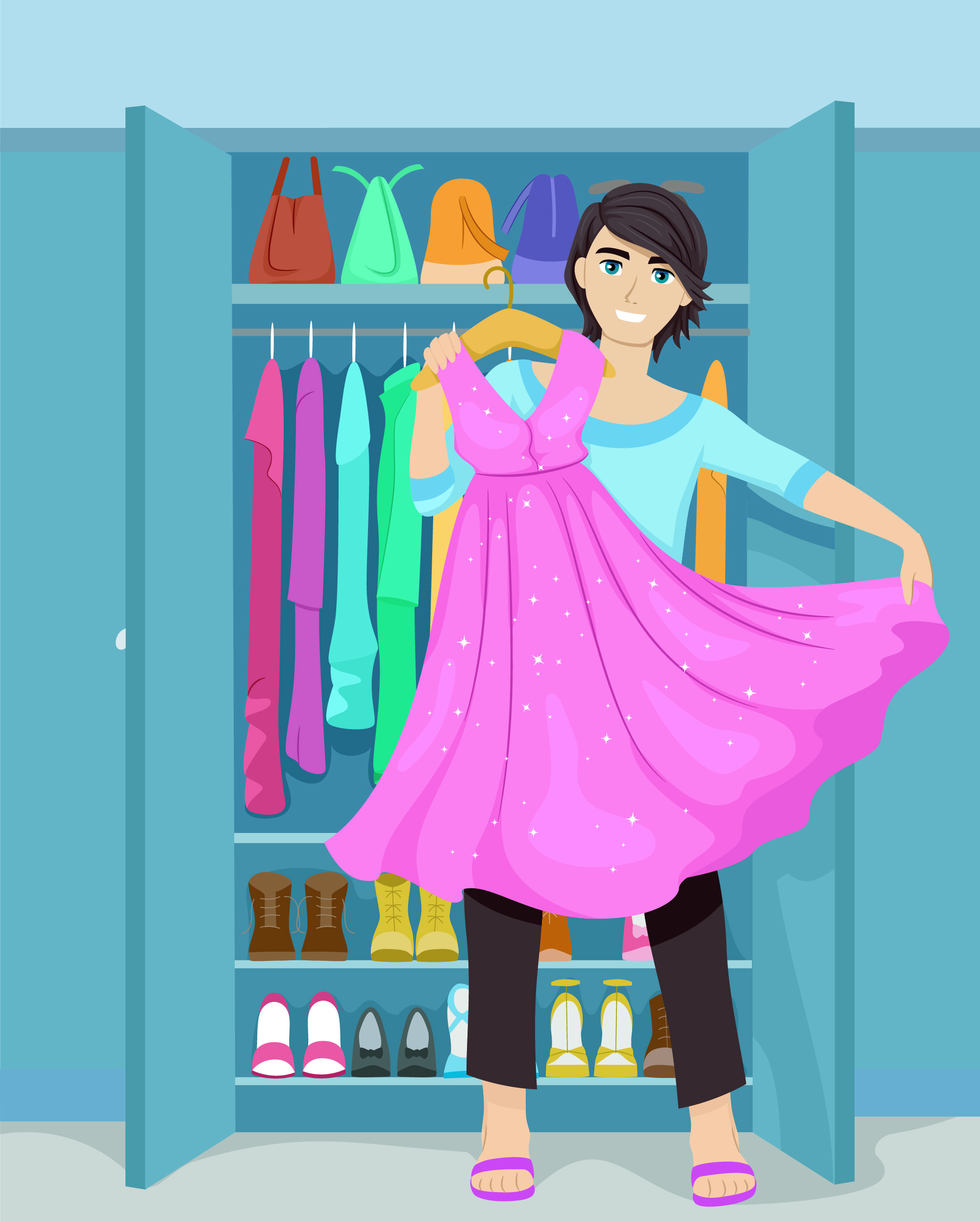 Dressing My Sexy Sissy