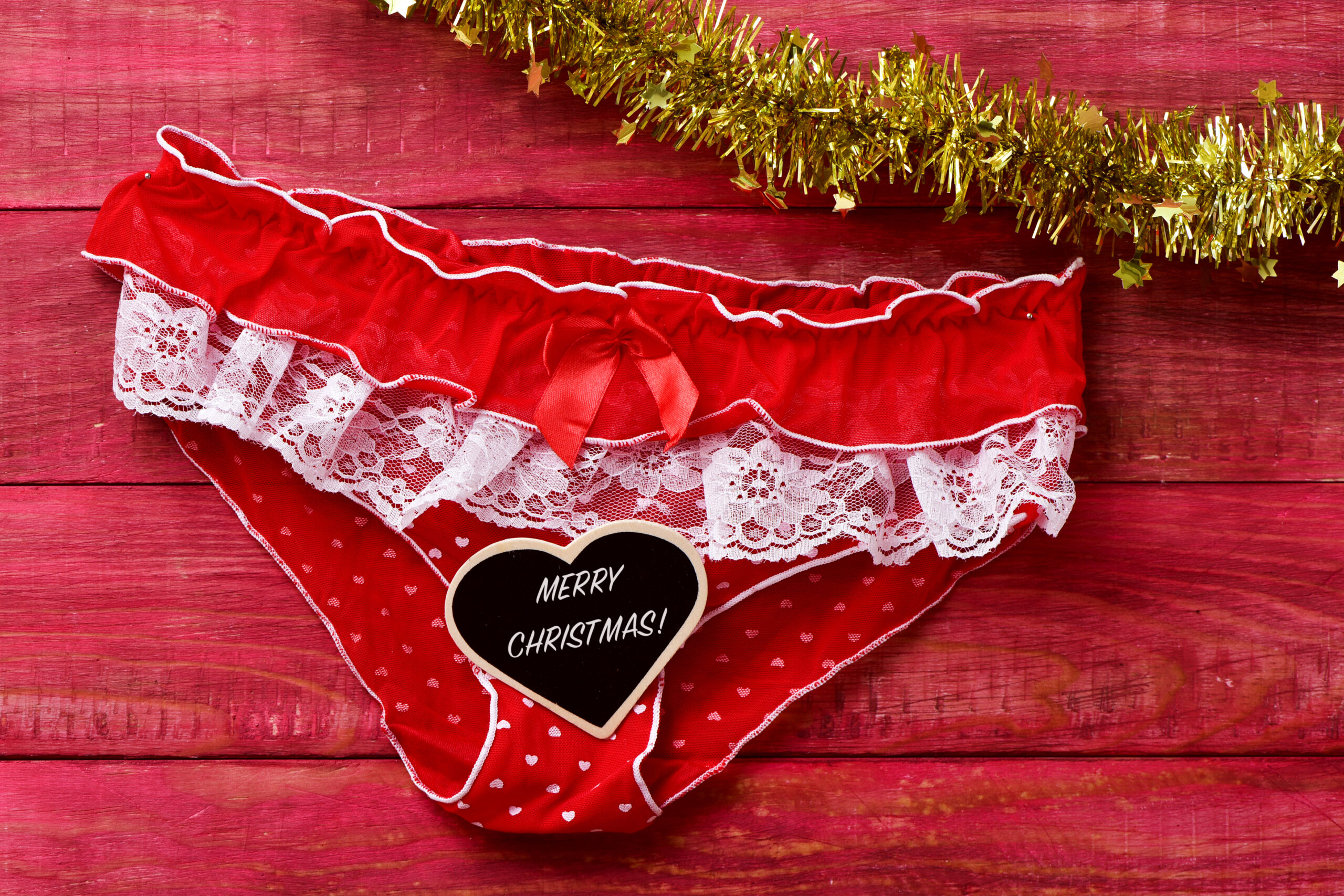 Christmas Panty Boy Slave